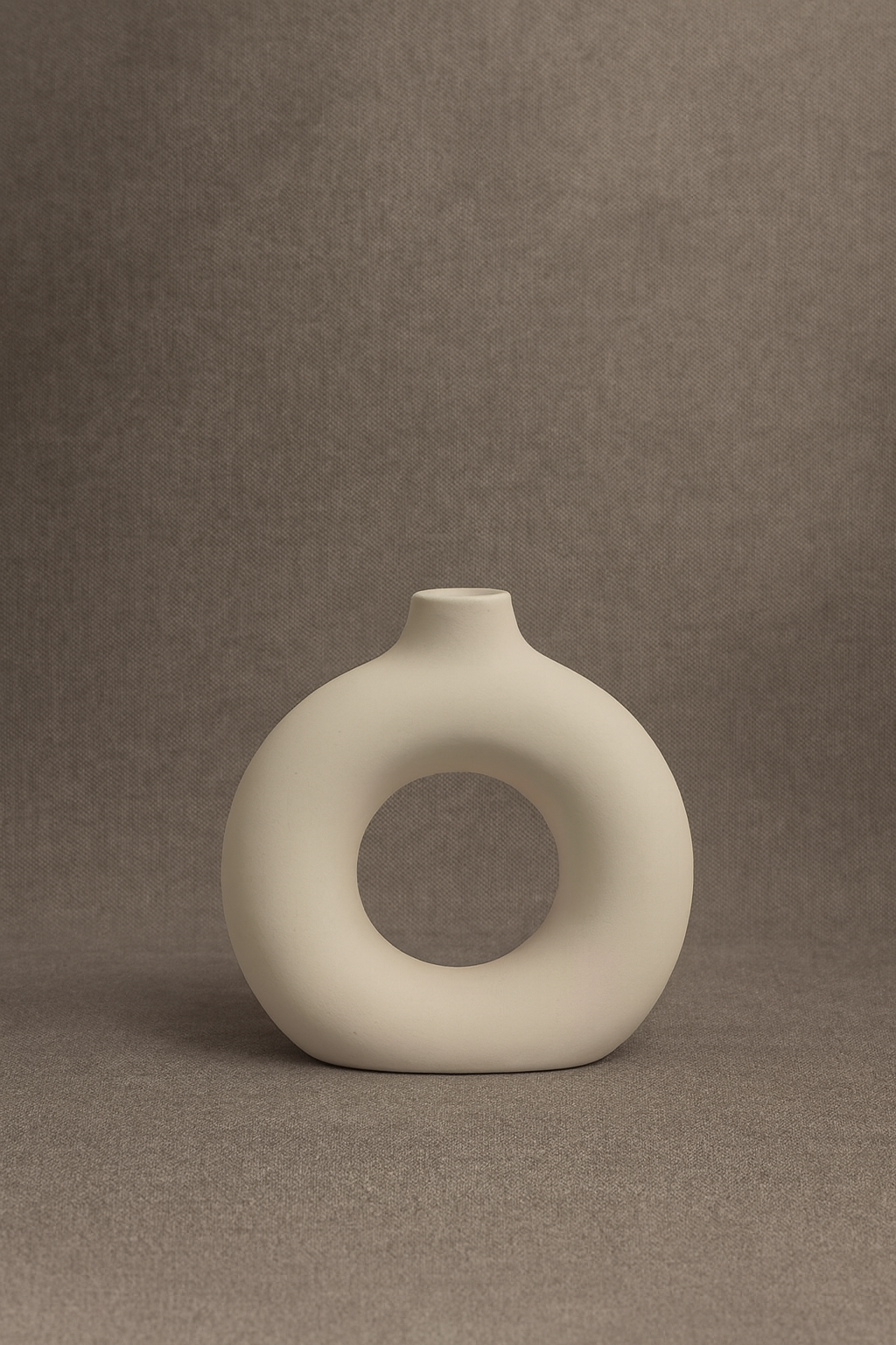 Jarrón Donut Minimalista Mini