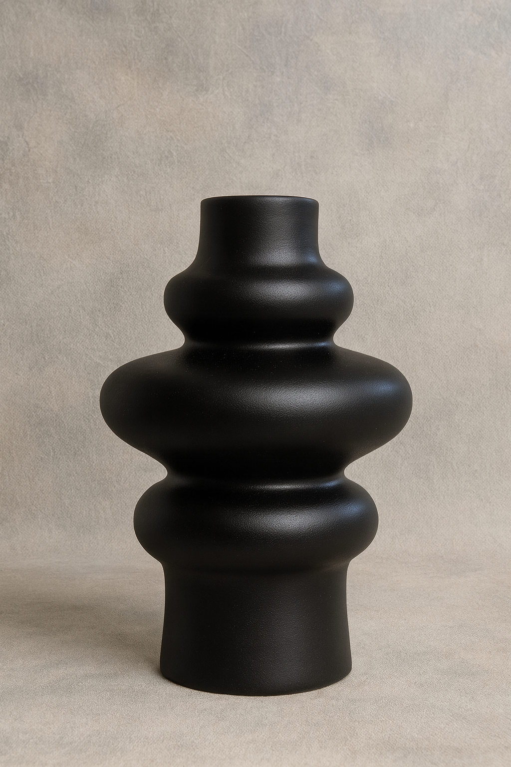 Jarrón Tótem Noir