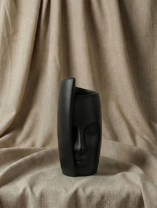 Jarrón Escultura Noir
