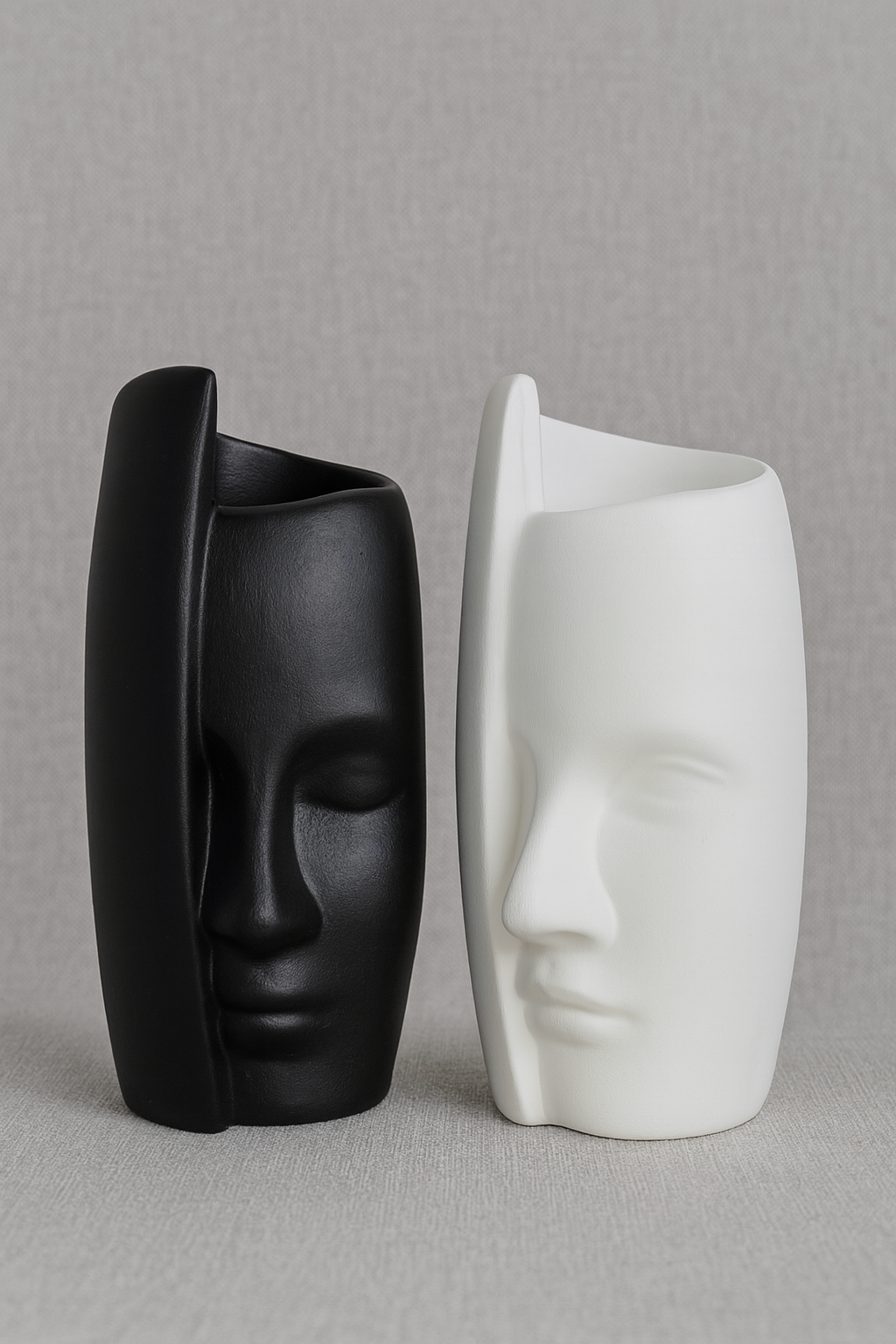 Jarrón Escultura Noir Mini